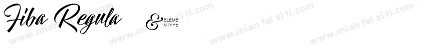 Fiba Regula 下载字体转换